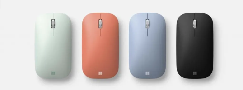 Microsoft Bluetooth Mouse Modern Mobile Pastel Blue ราคา 1,250 บาท