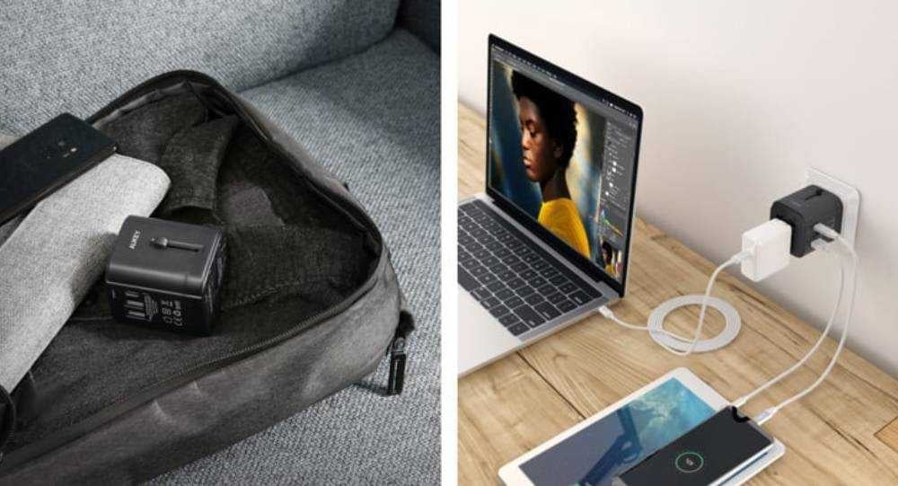 หัวแปลงปลั๊กไฟ AUKEY