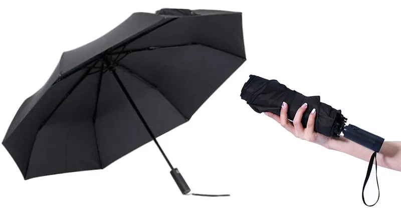 ร่ม Xiaomi Empty Valley Automatic Umbrella Black