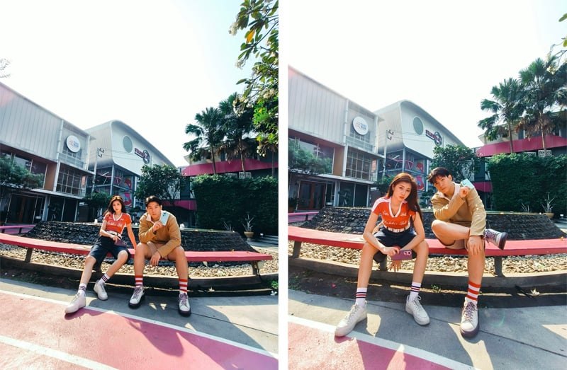 ถ่ายภาพปรับโฟกัสระยะไกล