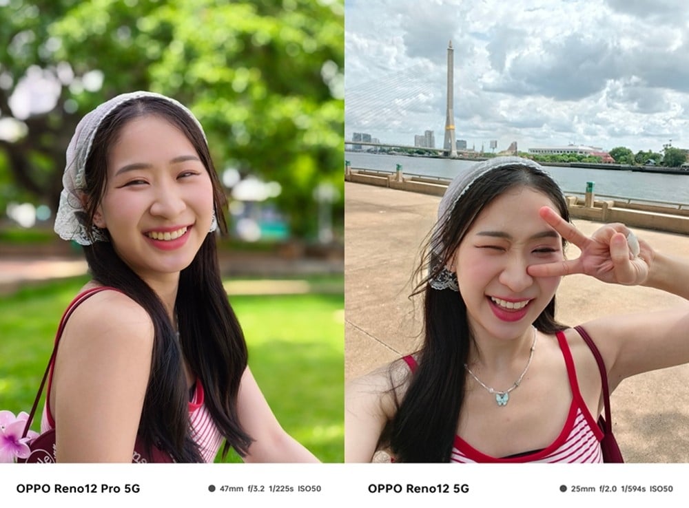 พอร์ตเทรต Oppo Reno 12
