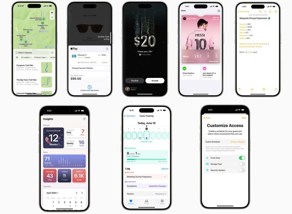 ฟีเจอร์ iOS 18