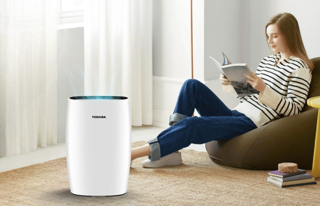 เครื่องฟอกอากาศ TOSHIBA CAF-H30W