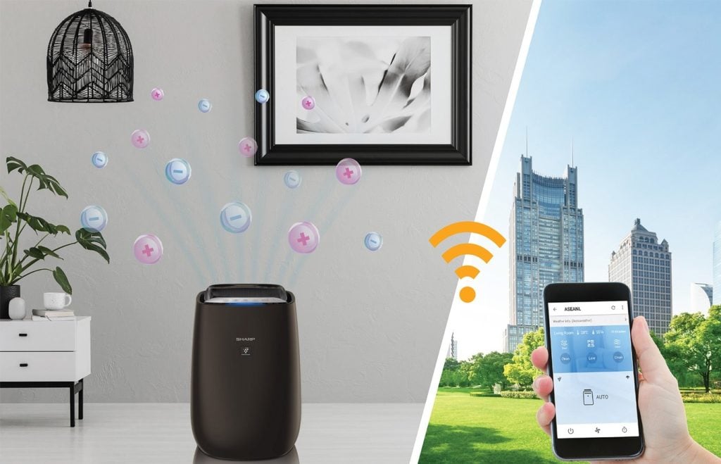 เครื่องฟอกอากาศ SHARP FP-J50TA-H